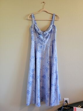 Light Blue Floral Sundress